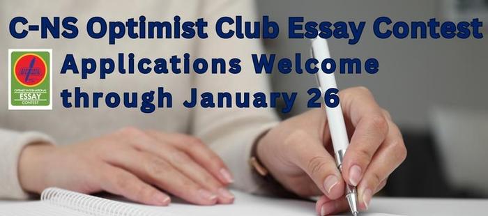 Applications welcome for Optimist Essay Contest