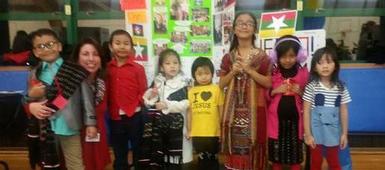 Allen Road Elementary School's Winter Wonderland takes visitors on a journey around the globe
