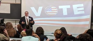 CNS students learn importance of voting