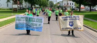 Combined Middle School Bands win big in Pageant of Bands
