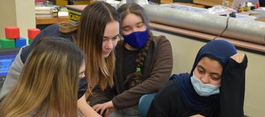 Technology Education Students Learn Robotics