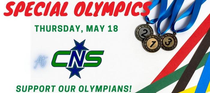District will host Special Olympics on Thursday, May 18