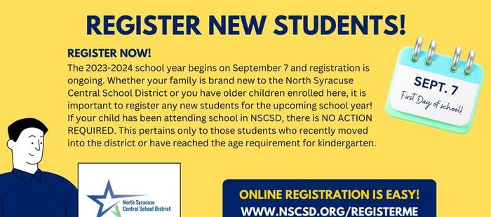 Register New Students
