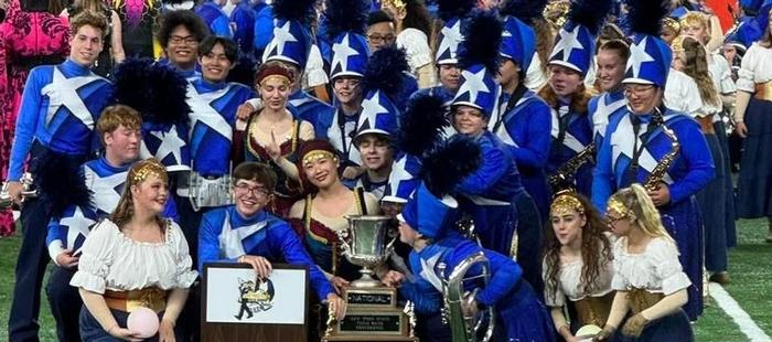 CNS marching band  is National state champion for second consecutive year