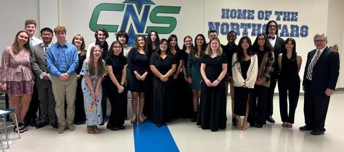 22 CNS students inducted into Tri-M Music Honor Society