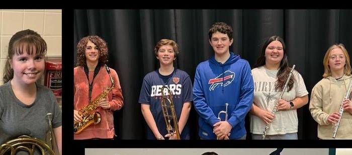 Students participate in Junior High All-County Festival