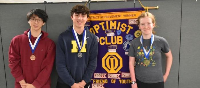 Winners chosen in CNS Optimist Club essay contest