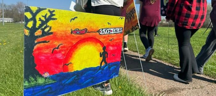 Gillette Road Middle School's Paint the Mile Club: Transforming anxiety into art