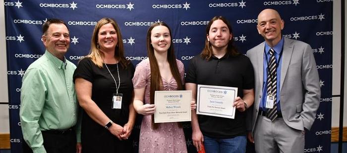 Two NSCSD students honored with OCM BOCES Tools for Success Awards