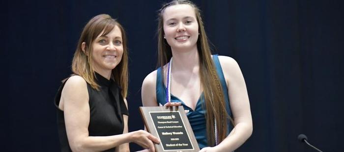 CNS seniors honored at OCM BOCES Career & Technical Education ceremony