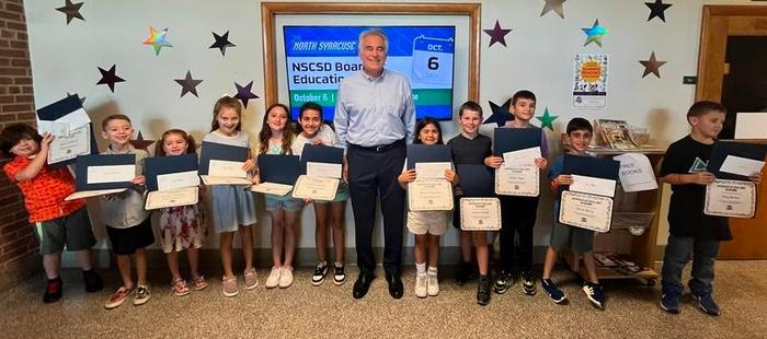 NSCSD students receive recognition for summer reading
