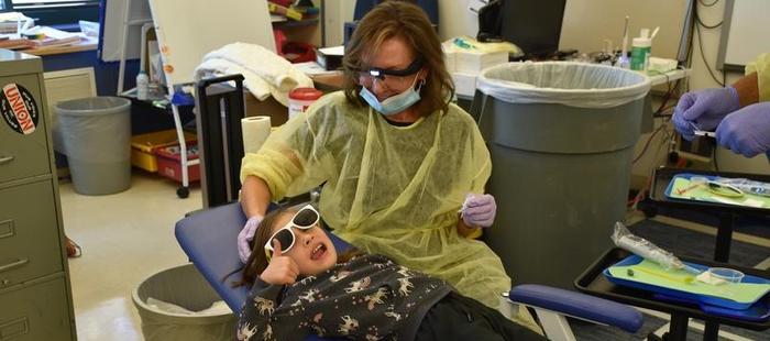 Dental clinic brings free dental care and lots of smiles