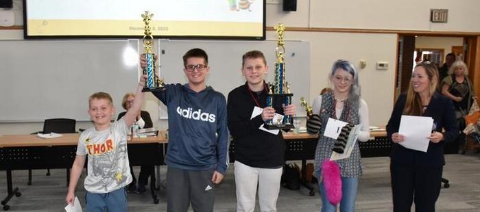 Students put their skills to the test at district-wide spelling bee