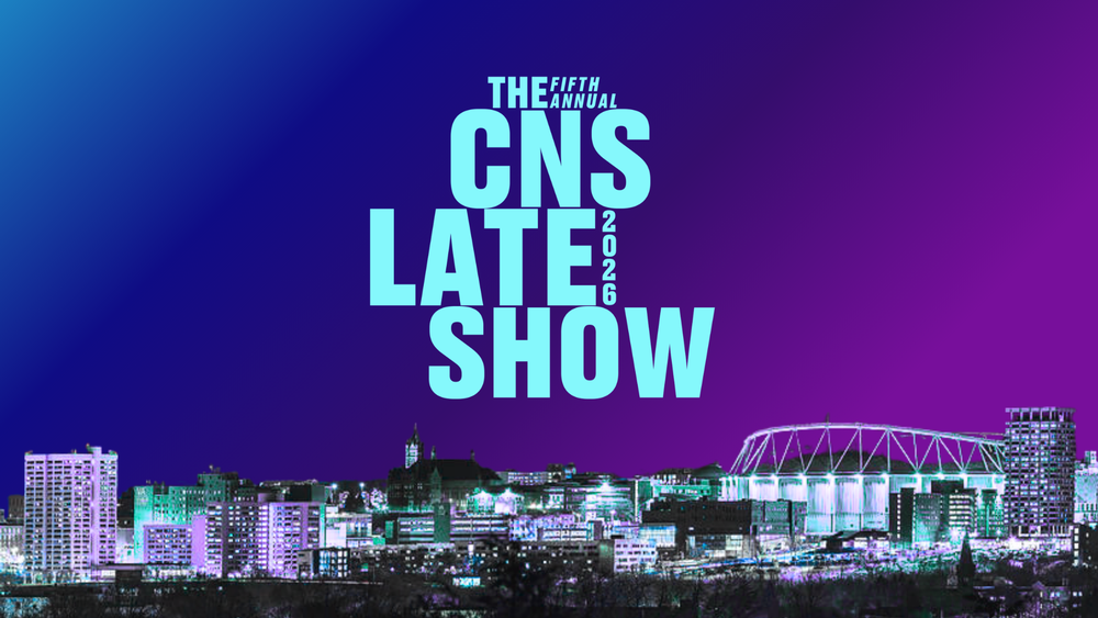 Graphic for the CNS Talent Show on May 8